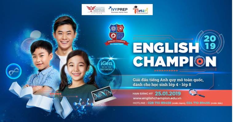 Kỳ thi English Champion 2019