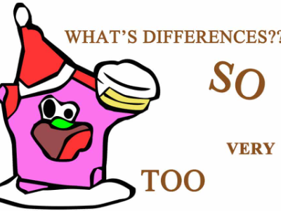 Phân biệt cách dùng “Very”, “So” và “Too”
