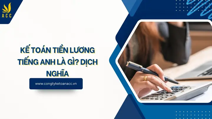 Tính Lương Tiếng Anh Là Gì