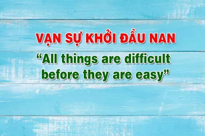Khởi Đầu Tiếng Anh Là Gì