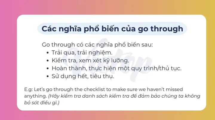 Through Là Gì Trong Tiếng Anh Through Là Gì Trong Tiếng Anh