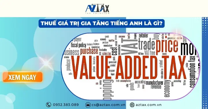 Thuế Gtgt Tiếng Anh Là Gì